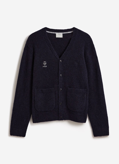 Men's Cardigan - White Glove x Brighton & Hove Albion F.C. - Navy | Percival