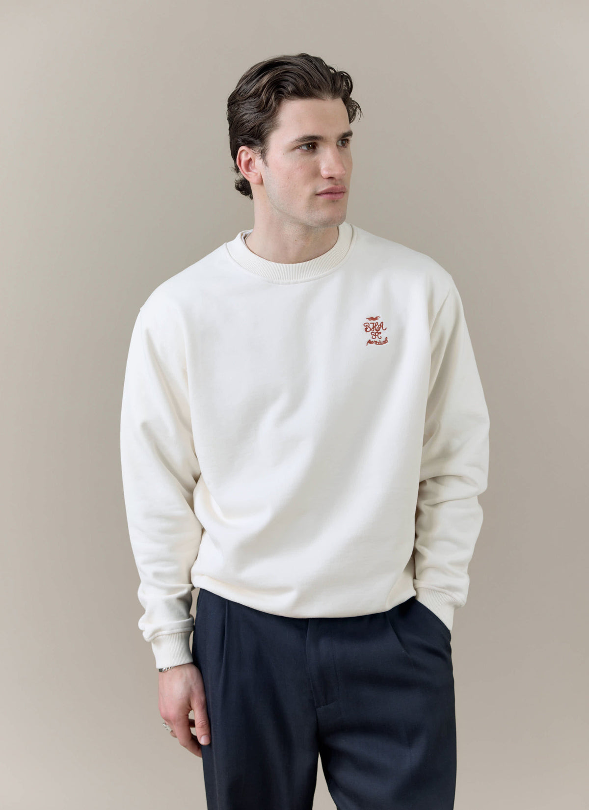 Men's Sweatshirt x Brighton & Hove Albion F.C. - Cream | Percival