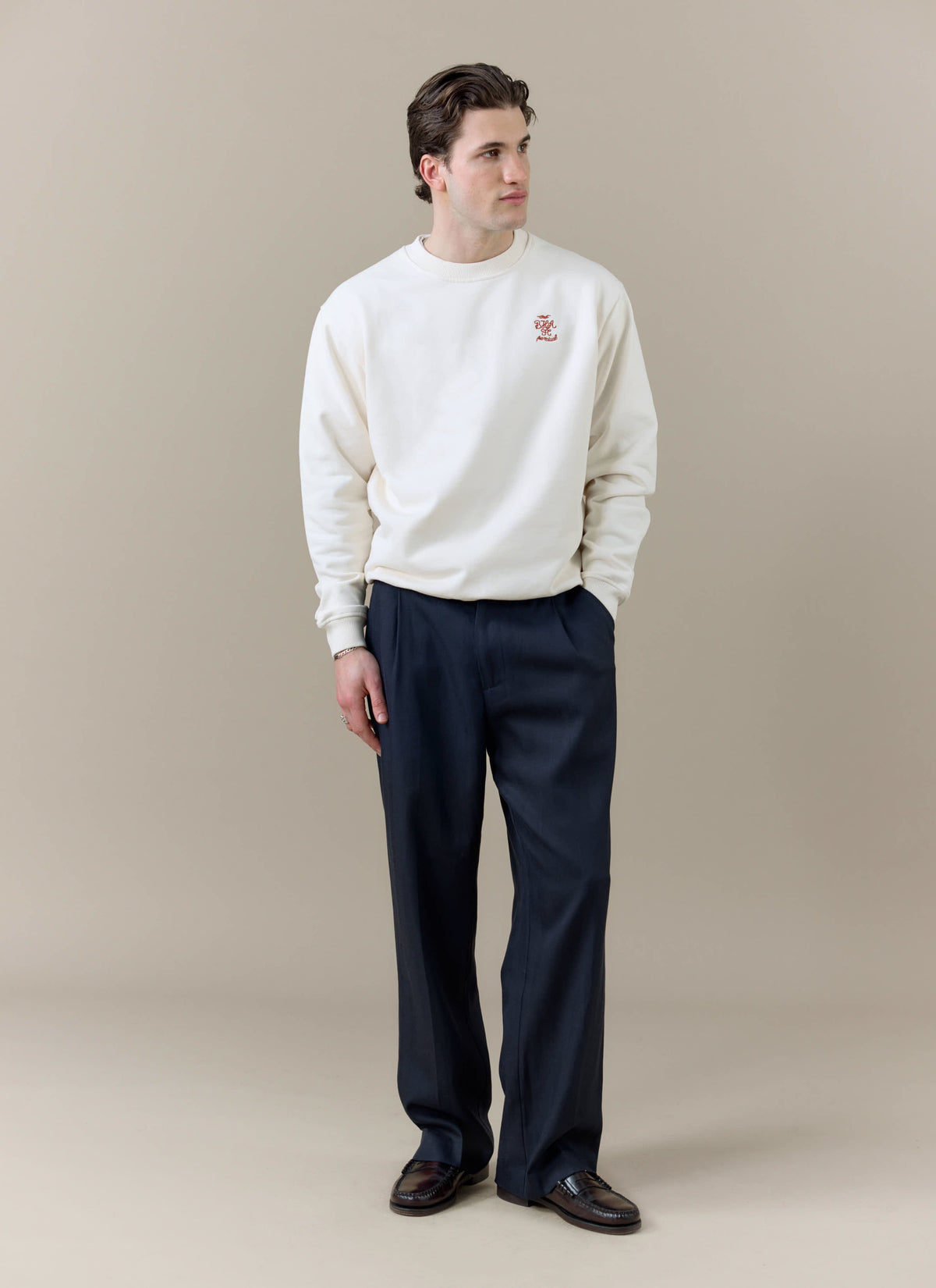 Men's Sweatshirt x Brighton & Hove Albion F.C. - Cream | Percival