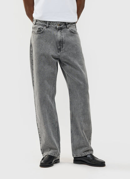 Percival Men's Relaxed Fit Jeans - Denim - Warm Grey Wash | Percival