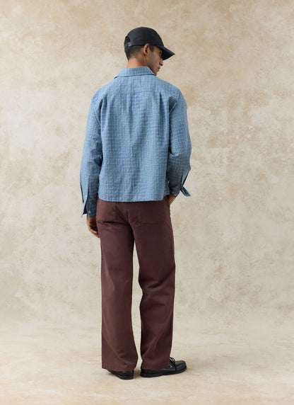 Men's Carpenter Trousers - Cotton - Espresso Brown | Percival