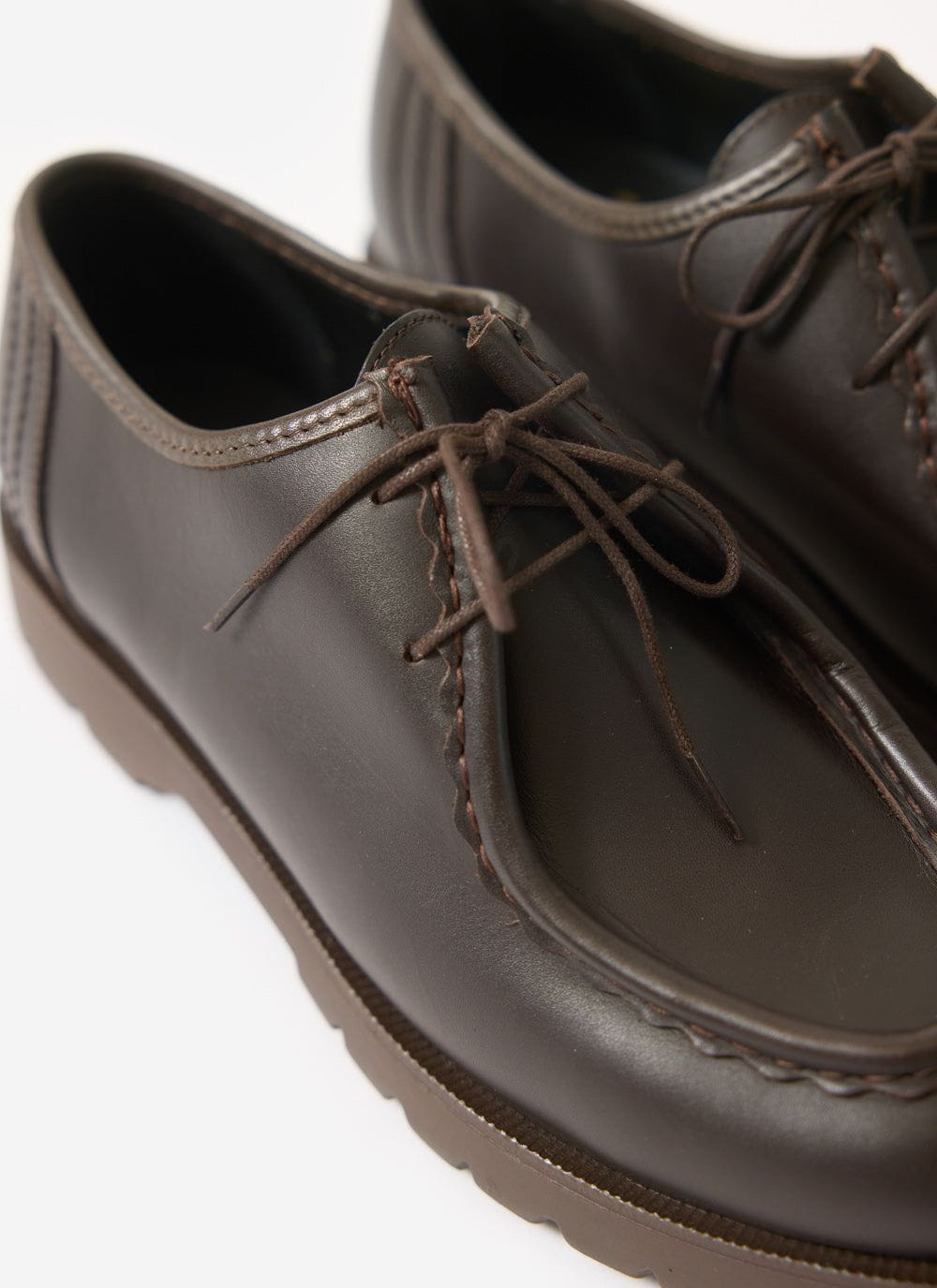 Men's Kleman Padror Shoe - Lug Sole Derby - Marron | Percival