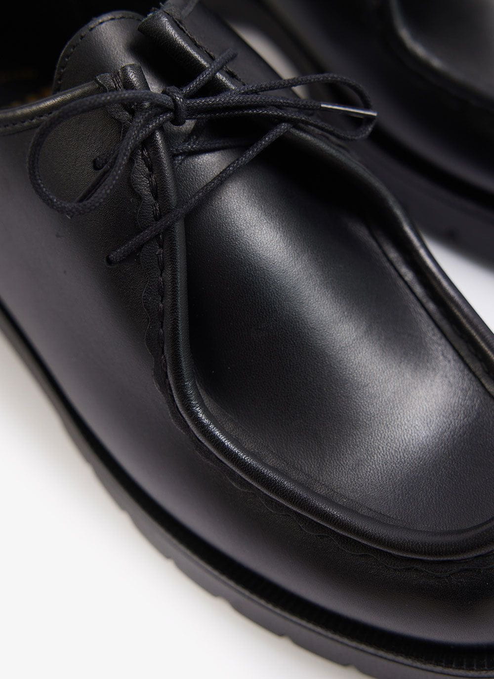 Men's Kleman Padror Shoe - Lug Sole Derby - Black | Percival