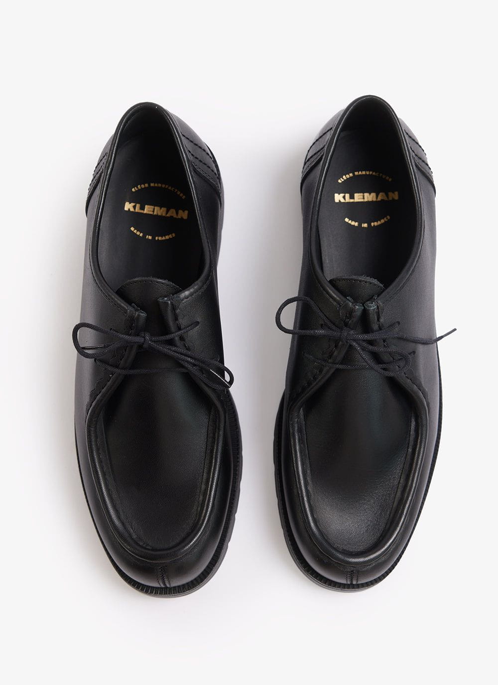 Men's Kleman Padror Shoe - Lug Sole Derby - Black | Percival