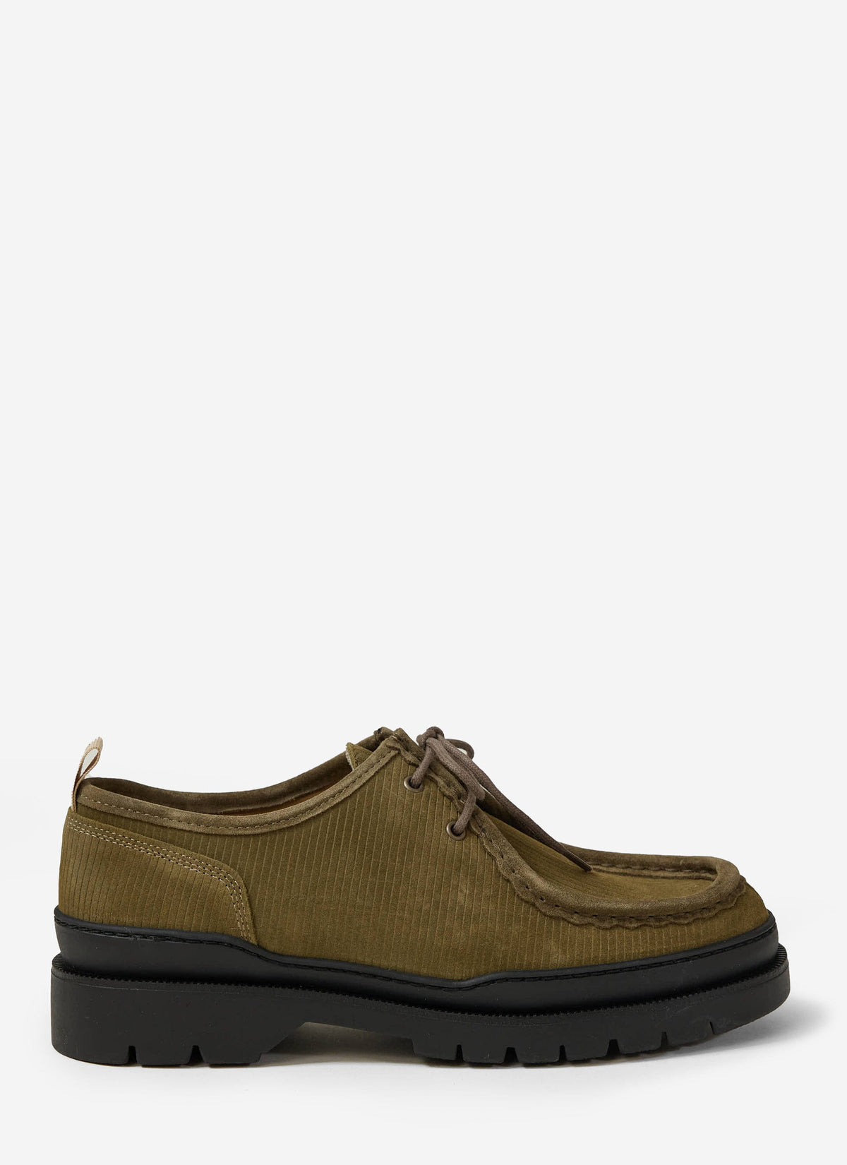 Kleman - Major V Cord Shoe - Khaki | Percival