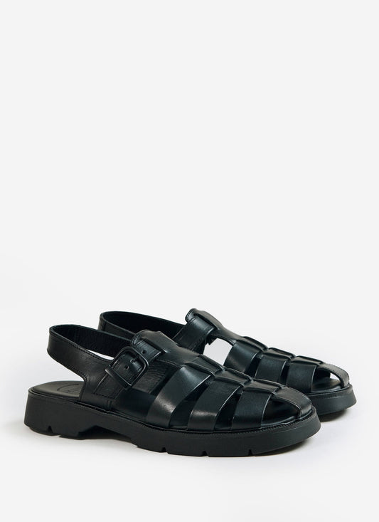 Men's Fisherman Sandals - Kleman Babord VGT Black | Percival
