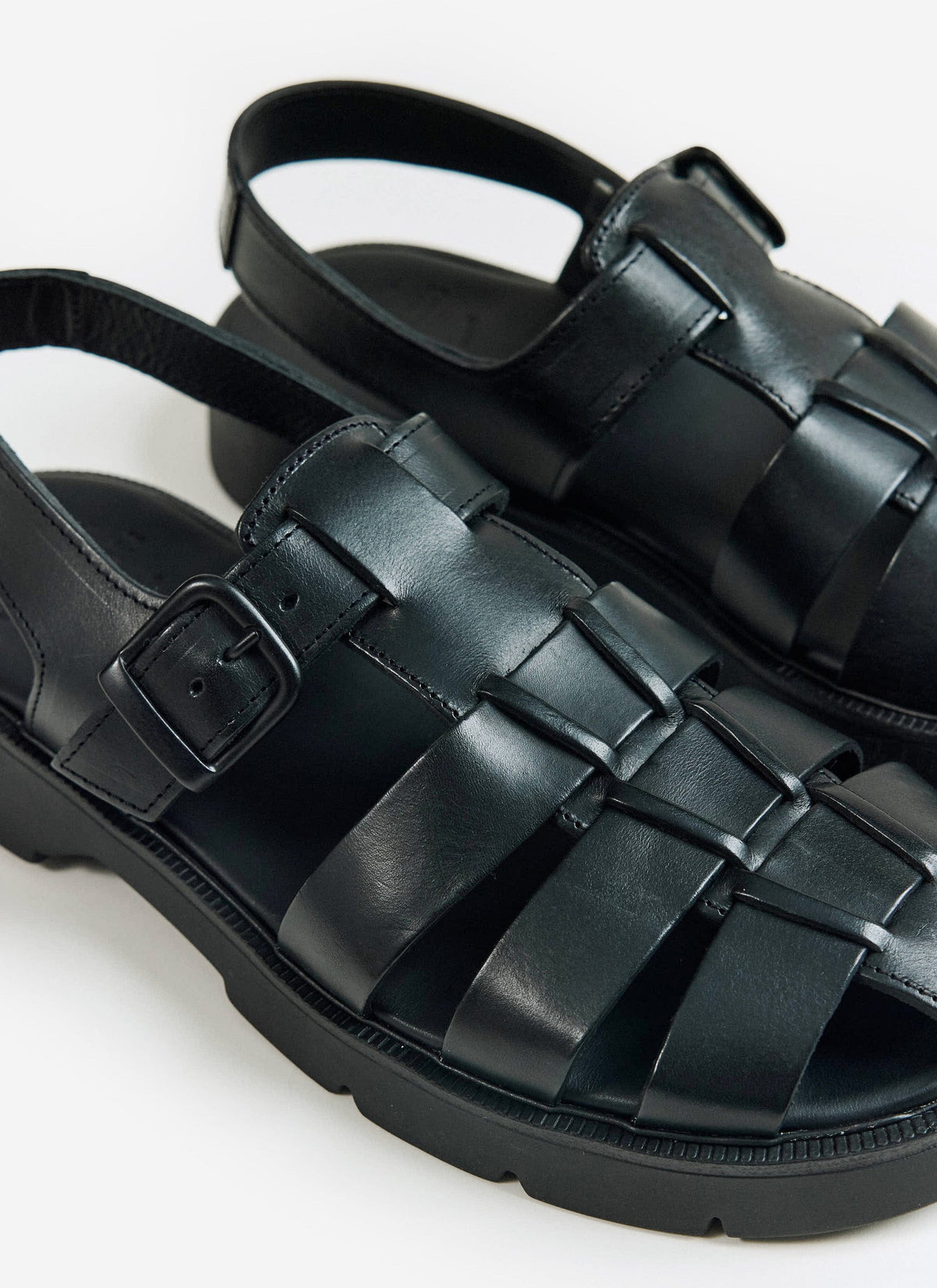 Men's Fisherman Sandals - Kleman Babord VGT Black | Percival