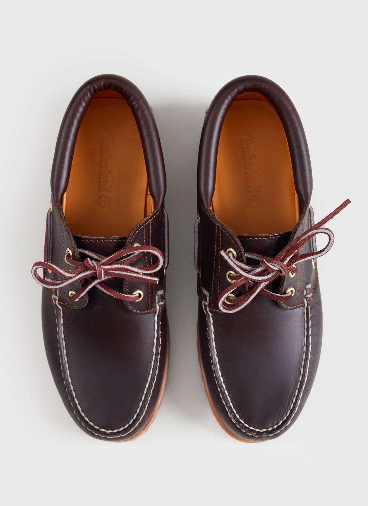 Men's Boat Shoes - Timberland Authentic - Brown | Percival