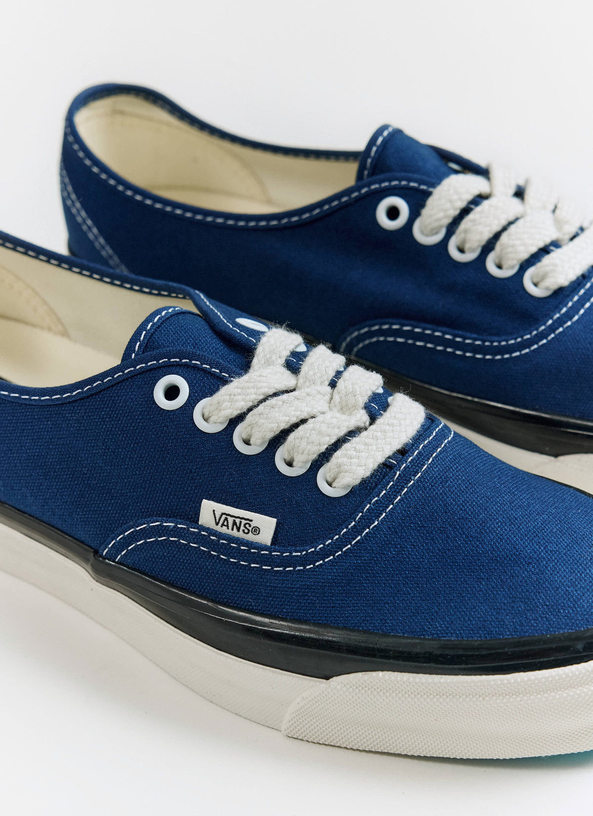 Men's Vans Authentic 44 Premium Shoes - Blue | Percival