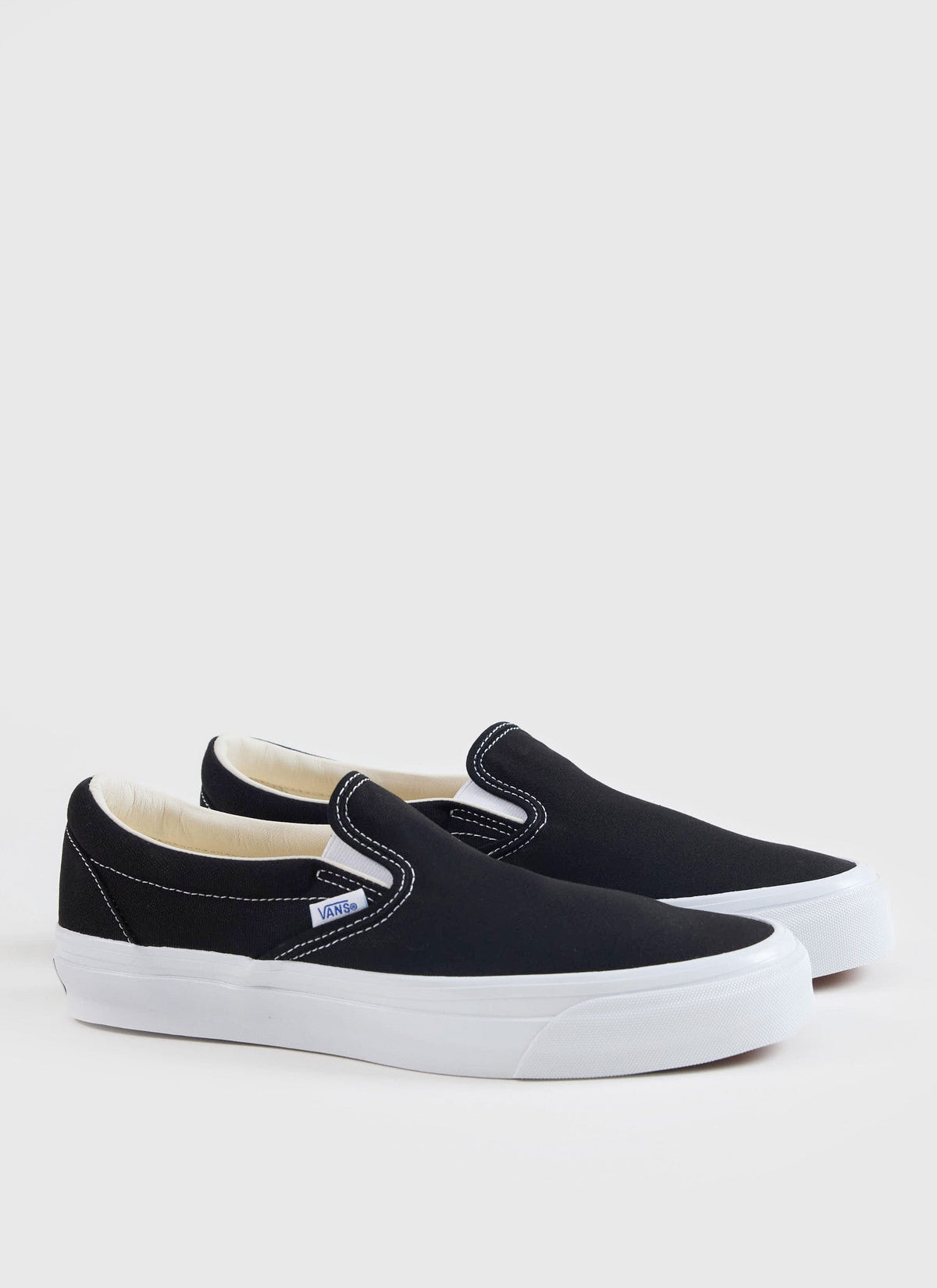 Vans Slip-On Reissue 98 Shoes - Black - UK | Percival