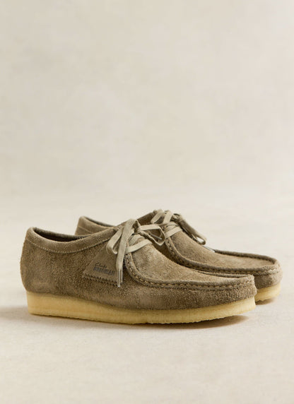 Clarks Suede Wallabee - Smoke Grey | Percival