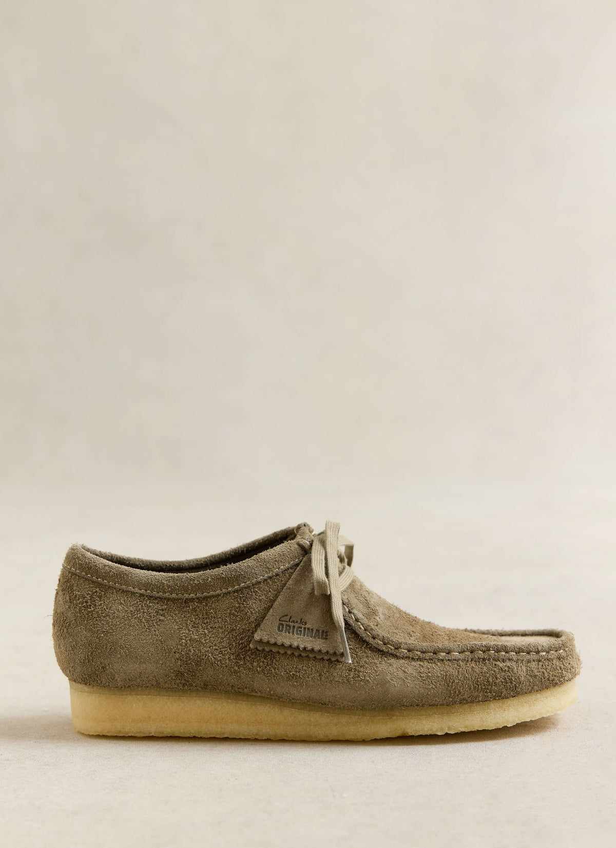 Clarks Suede Wallabee - Smoke Grey | Percival