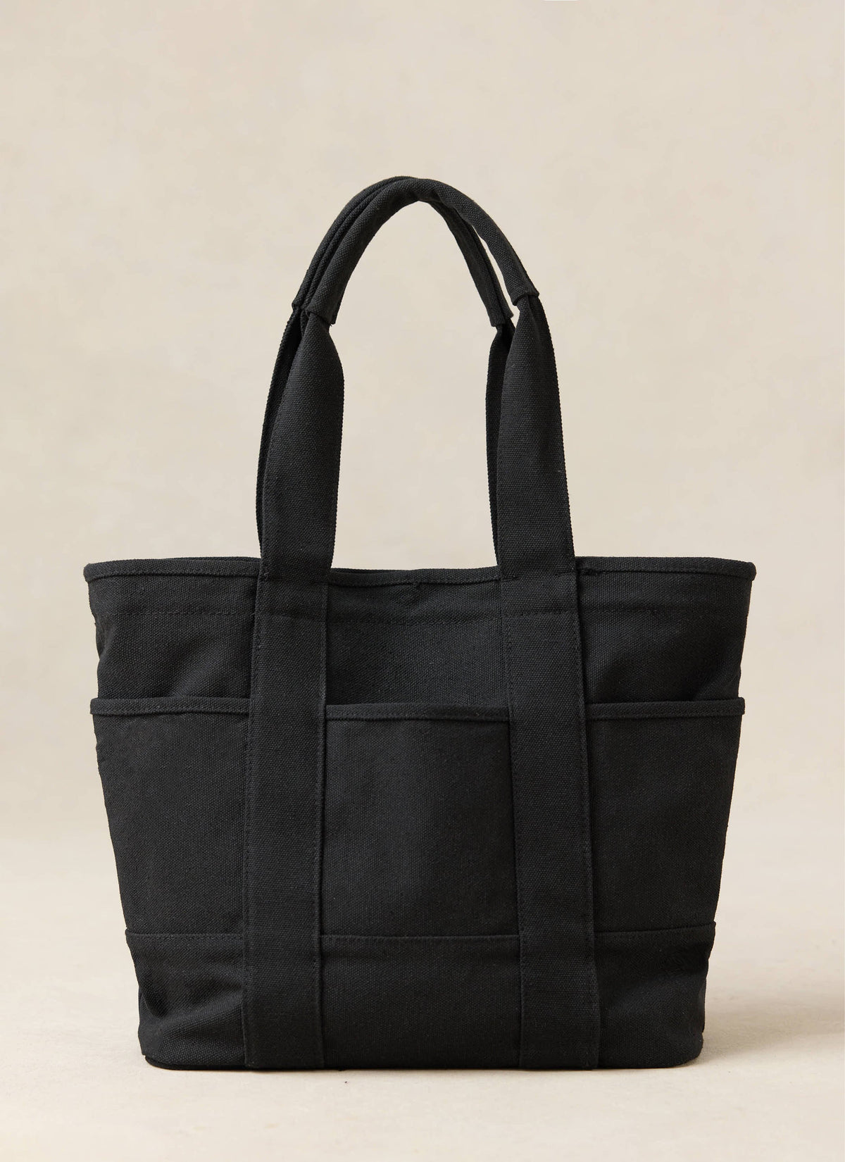 Embroidered Tote Bag - Canvas - Black - Ford x Percival | Percival