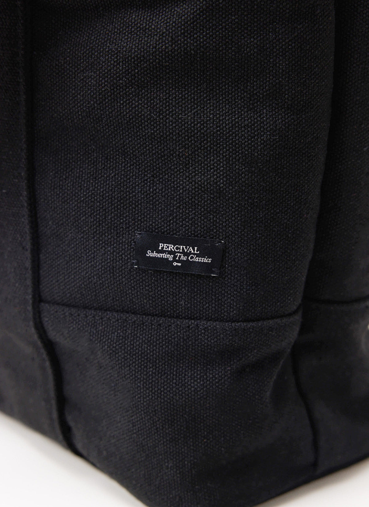Tote Bag - Cotton Canvas - Black | Percival
