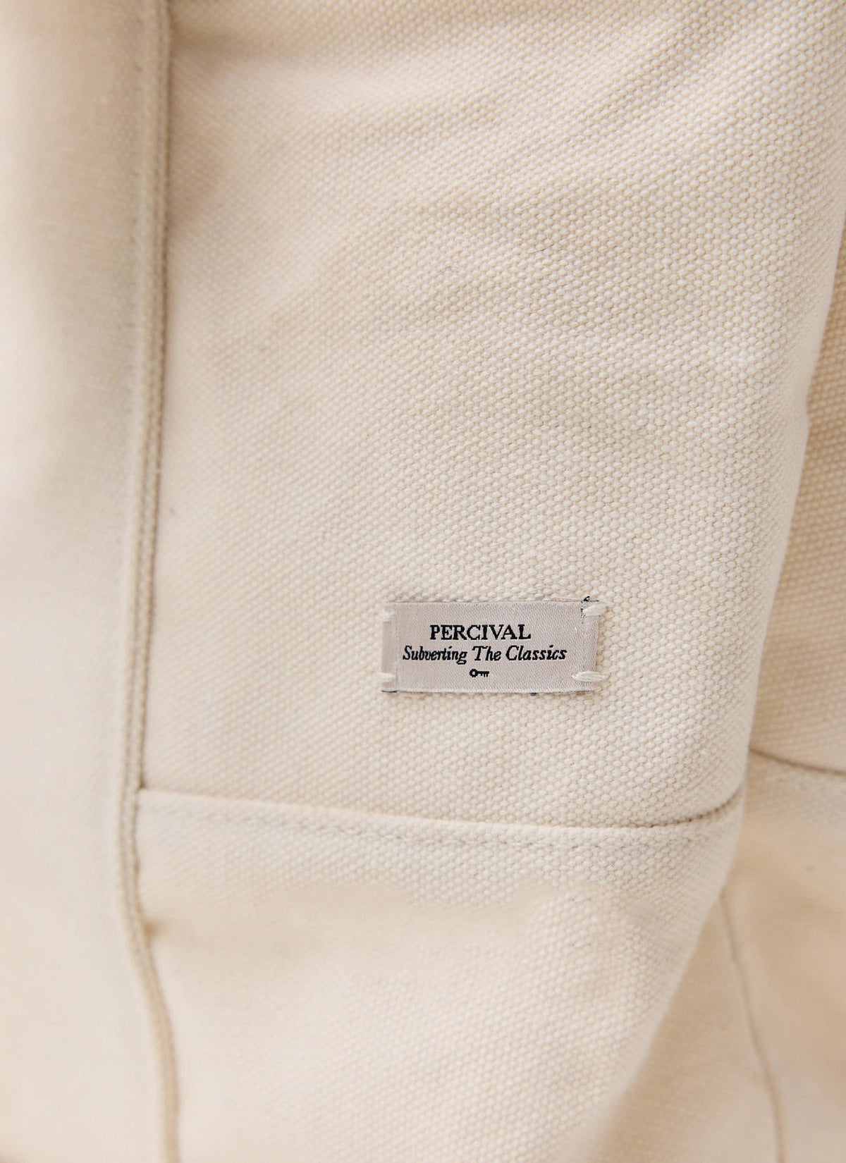Tote Bag - Cotton Canvas - Cream | Percival