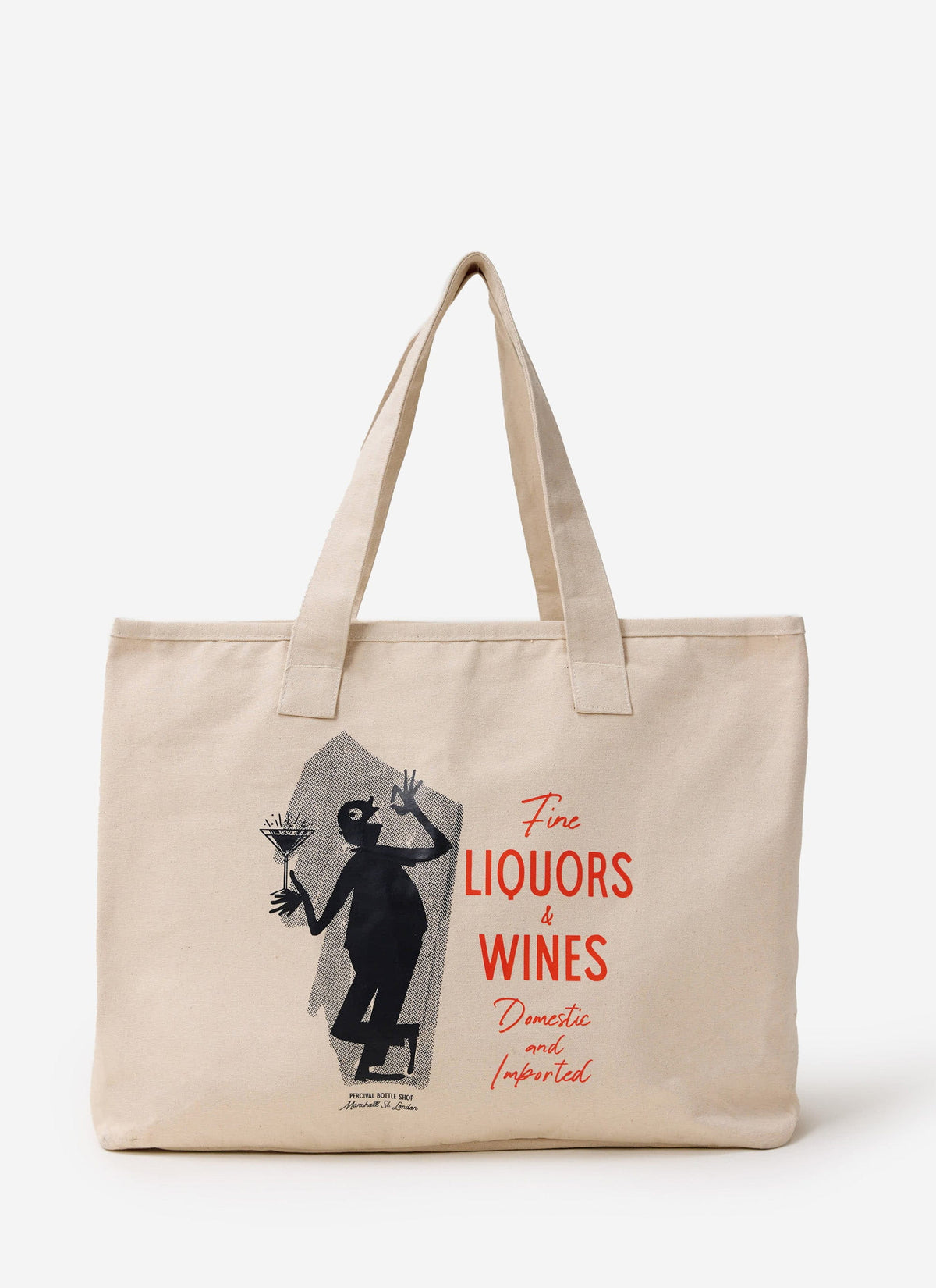 Carlo Mixologist Tote Bag - Cotton - Cream | Percival