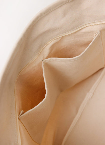 Carlo Mixologist Tote Bag - Cotton - Cream | Percival