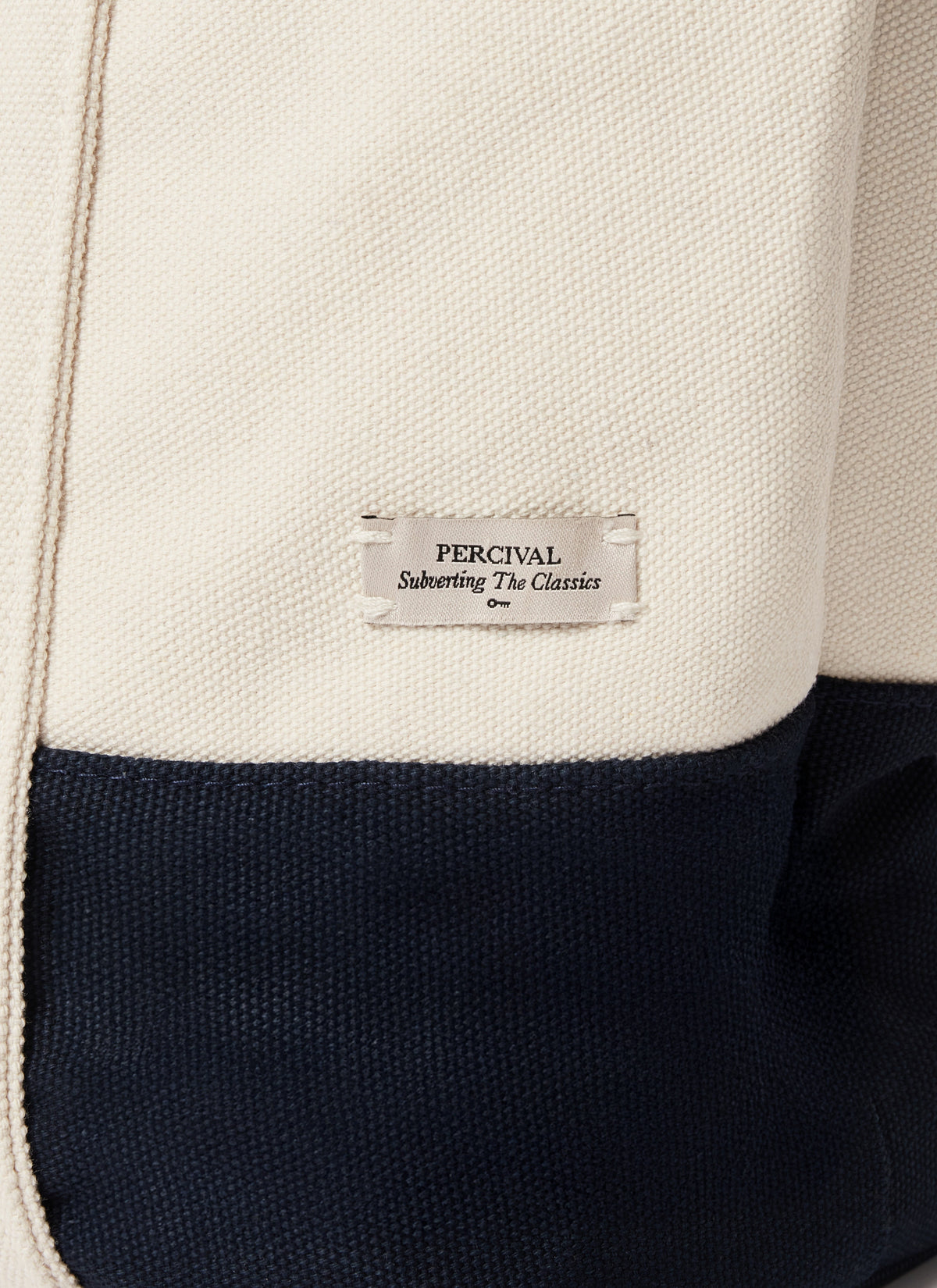 Tote Bag - Brighton & Hove Albion F.C. x Percival - Cream Navy | Percival