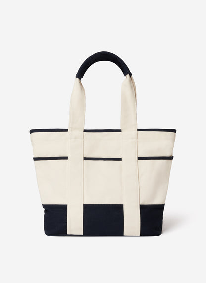 Tote Bag - Brighton & Hove Albion F.C. x Percival - Cream Navy | Percival