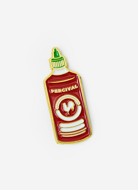 Percival Hot Sauce Pin Badges - Multi | Percival
