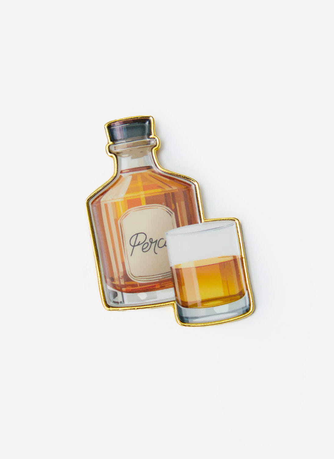 Percival Old Fashioned Pin Badges - Multi | Percival