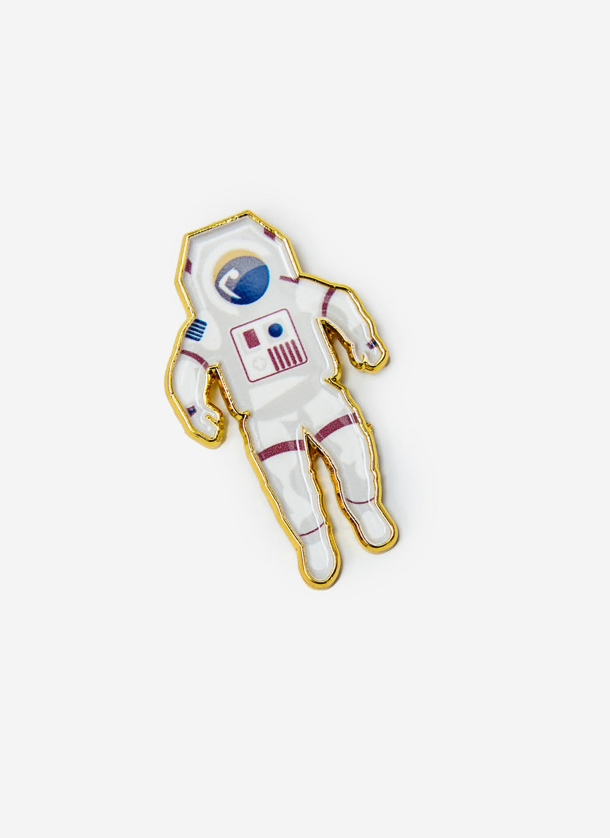 Percival Spaceman Pin Badges - Multi | Percival