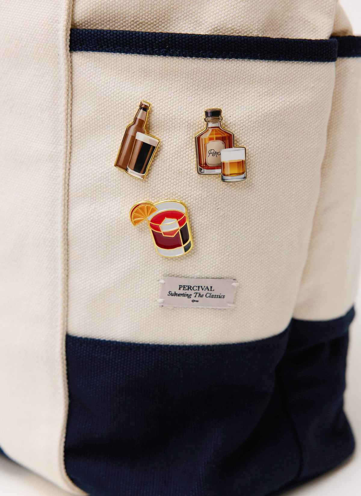 Percival Negroni Pin Badges - Multi | Percival