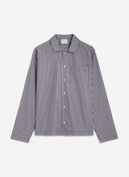 Pyjama Top - Cotton - Blue | Percival