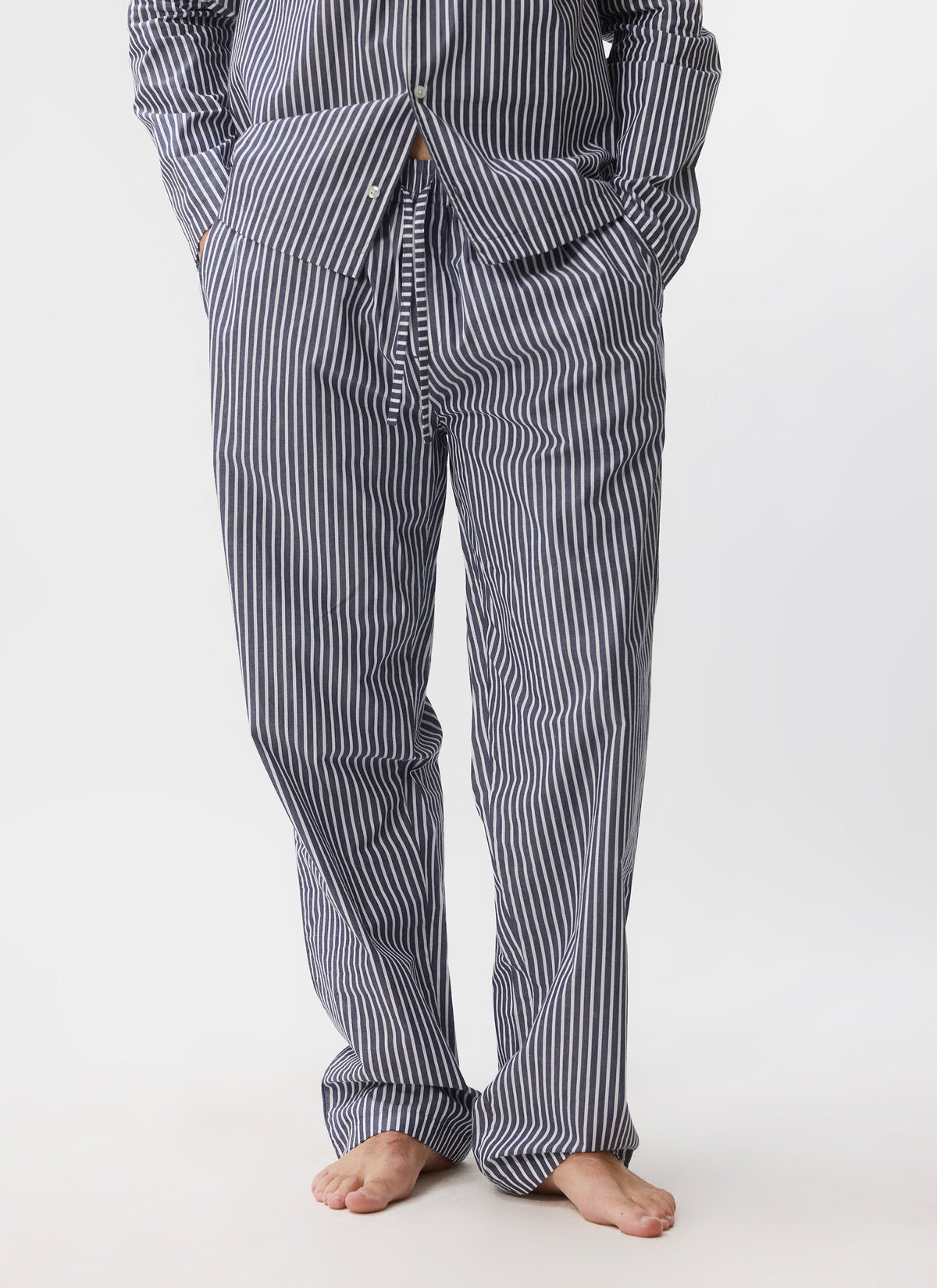 Pyjama Bottoms - Cotton - Blue | Percival