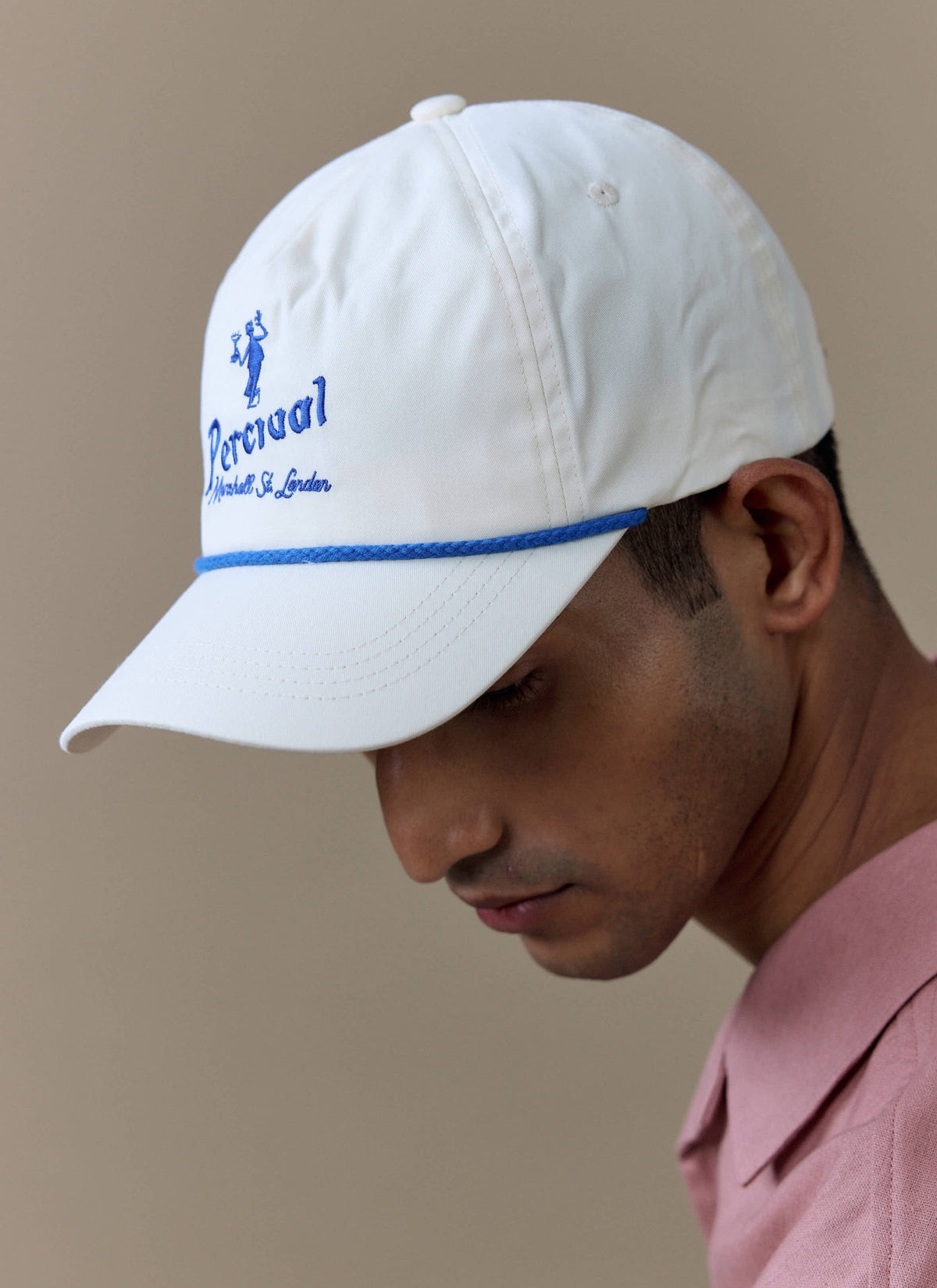 Men's Martini Soft Trucker Cap - Cream Cotton | Percival