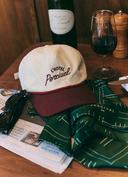 Men's Cap - L'Hotel Percival Soft Trucker - Ecru | Percival