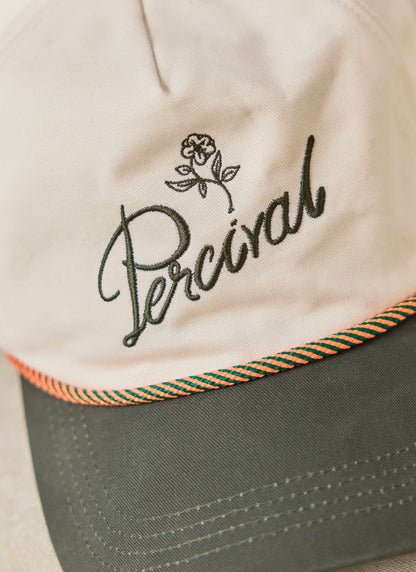 Men's Rope Trucker Cap: Spencer - Cotton - Cream | Percival