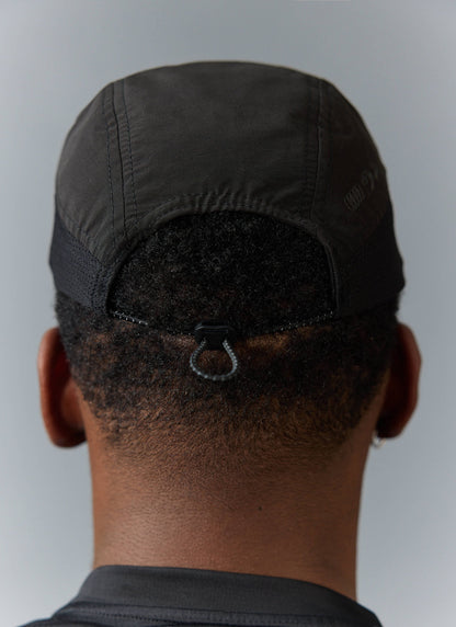 Men's Black Nylon Cap - PCVL Performance Wear | Percival