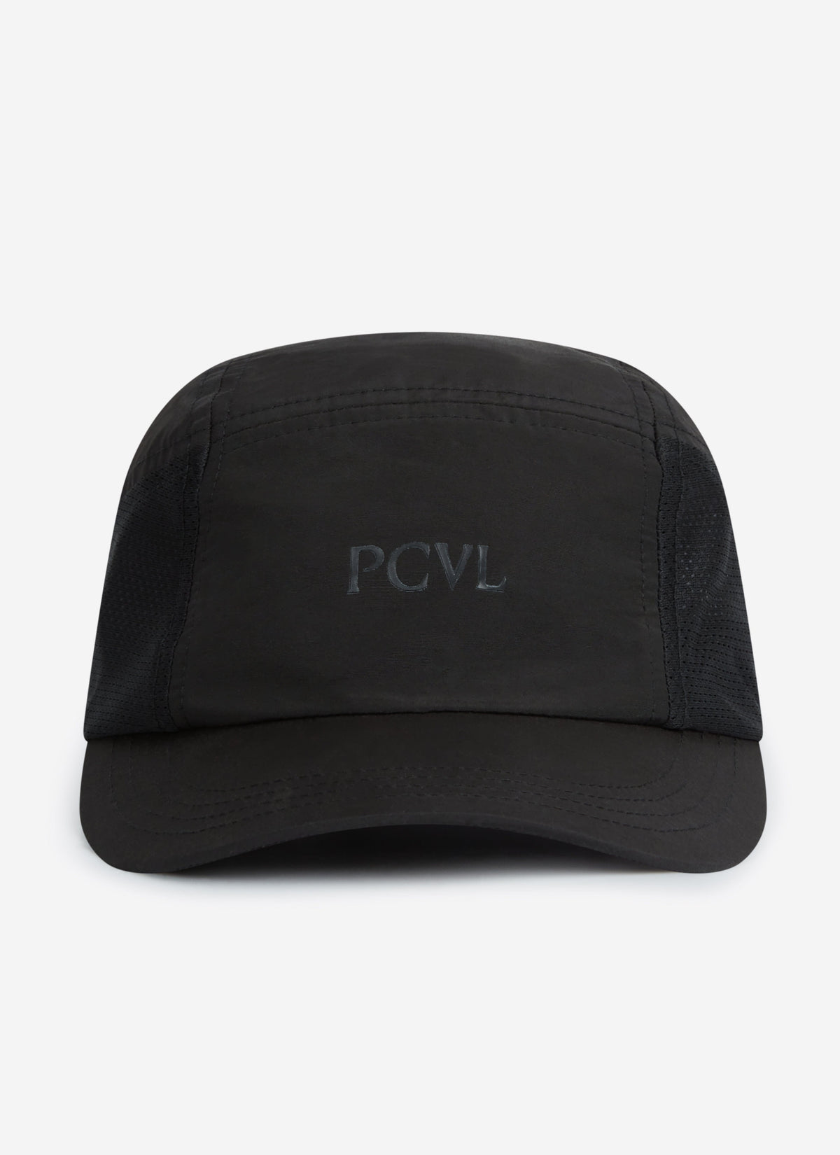 Men's Black Nylon Cap - PCVL Performance Wear | Percival