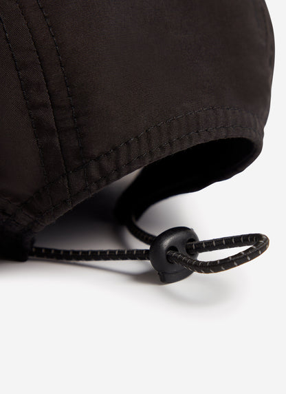 Men's Black Nylon Cap - PCVL Performance Wear | Percival
