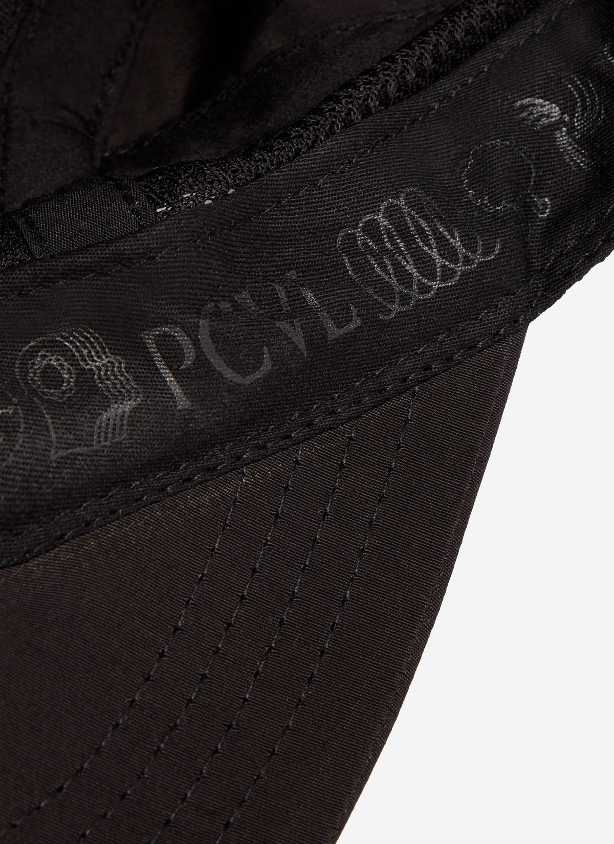Men's Black Nylon Cap - PCVL Performance Wear | Percival