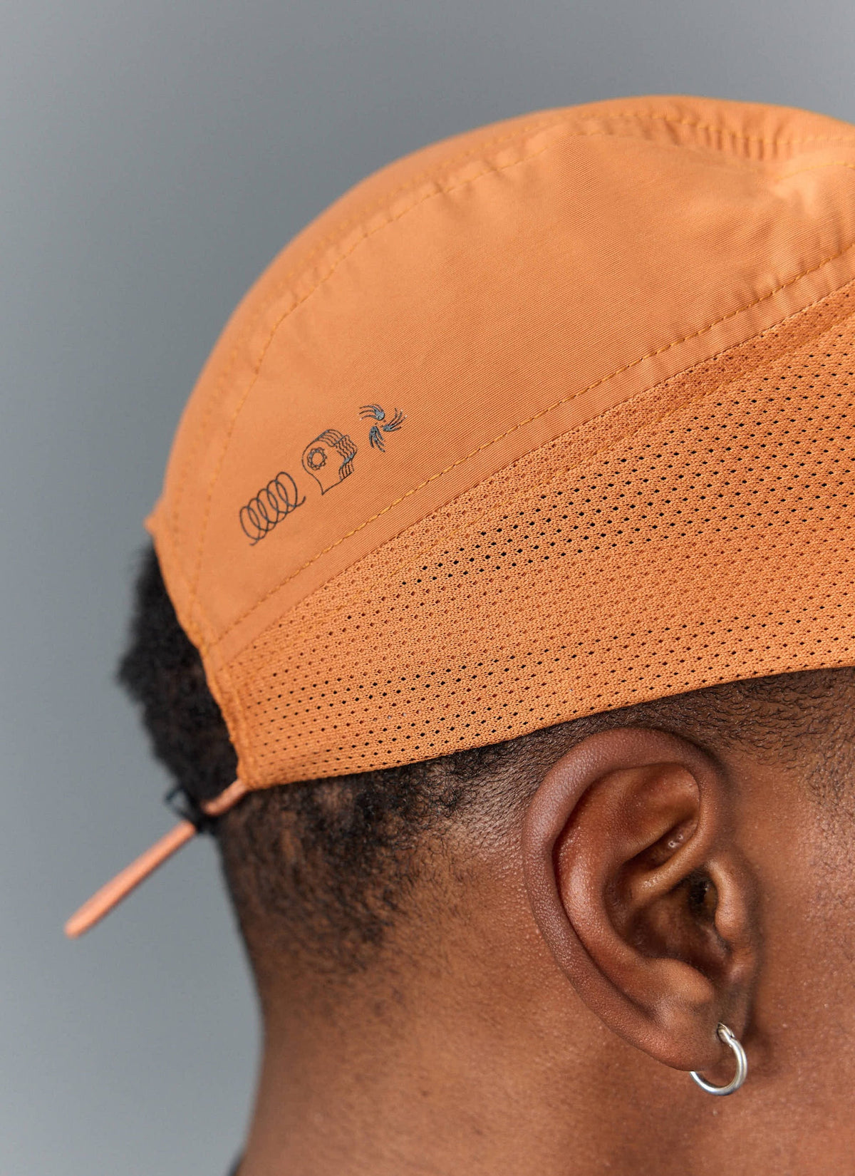 Men's PCVL Nylon Cap - Rust Waterproof & Breathable Performance Cap | Percival