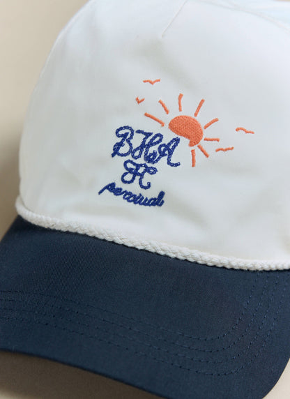 Trucker Cap - Brighton & Hove Albion F.C. x Percival - Cream Navy | Percival