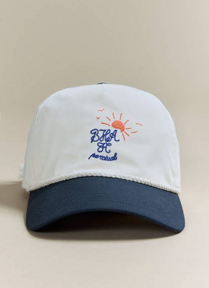 Trucker Cap - Brighton & Hove Albion F.C. x Percival - Cream Navy | Percival