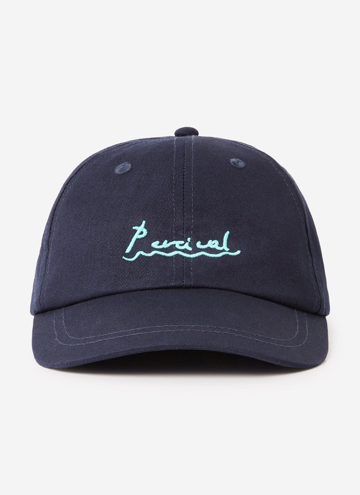 Amor Embroidered Cap - Cotton - Navy | Percival