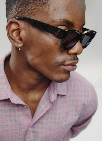 Classic Sunglasses - WFTS x Percival - Black Polarized Lenses | Percival