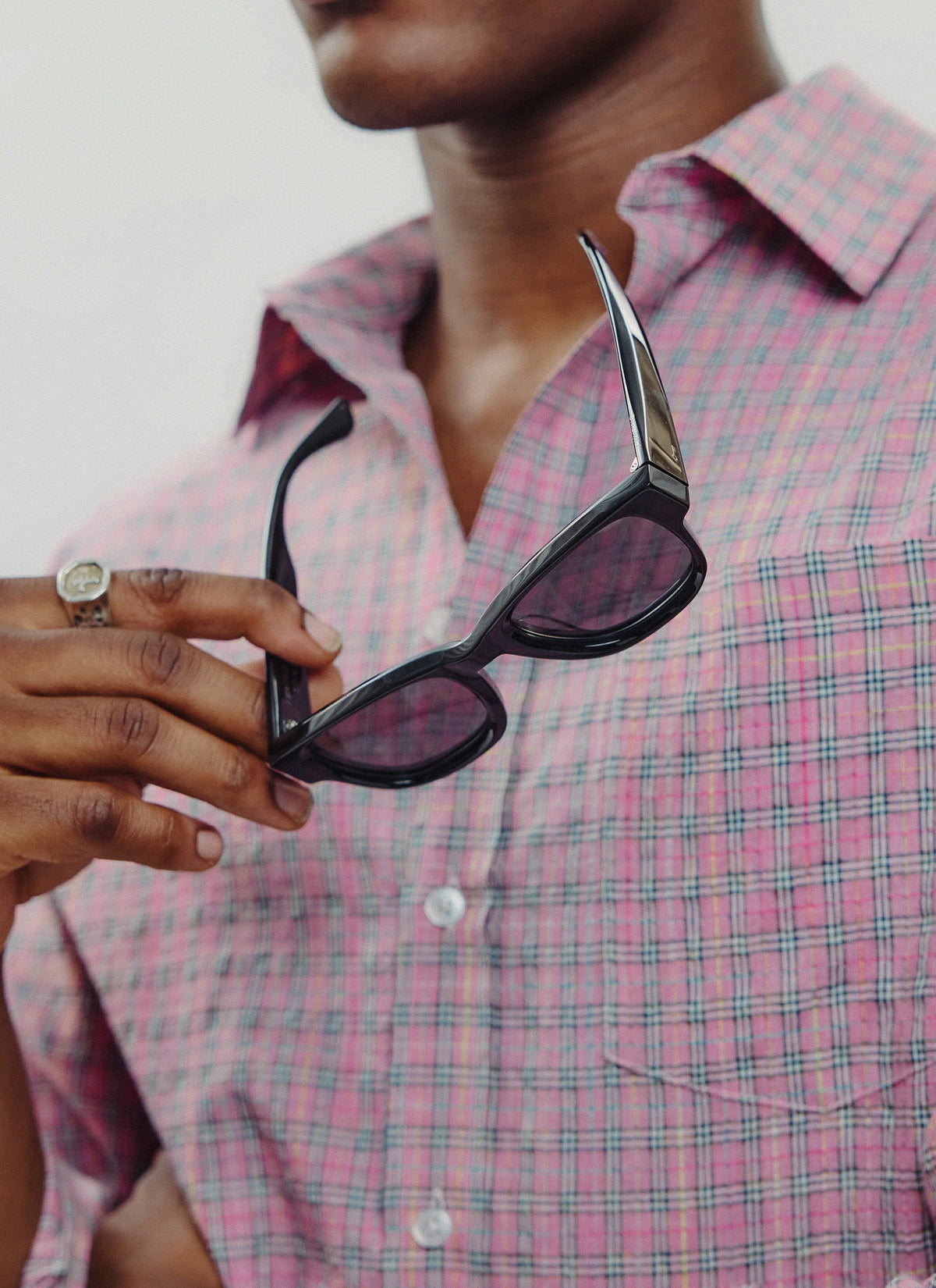 Classic Sunglasses - WFTS x Percival - Black Polarized Lenses | Percival