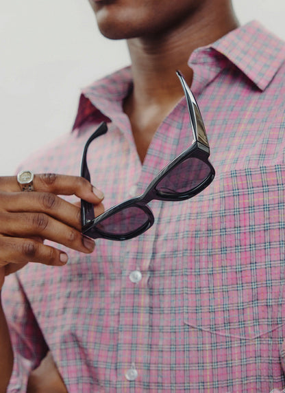 Classic Sunglasses - WFTS x Percival - Black Polarized Lenses | Percival