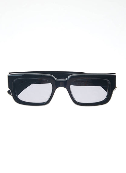 P002-E2 Black Sunglasses - Black Polarized Lenses | Percival