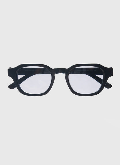 P001-E2 Black Sunglasses - Black Polarized Lenses | Percival
