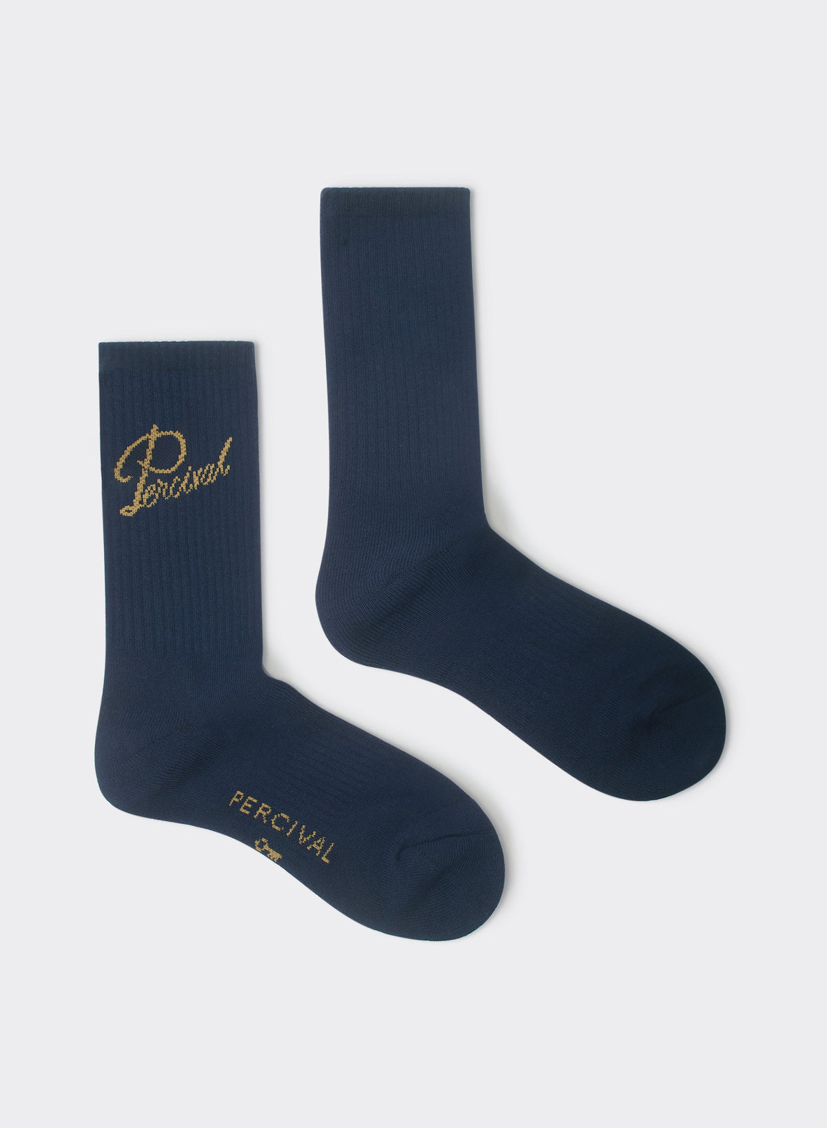 Men's Kingsley Jacquard Socks - Navy | Percival