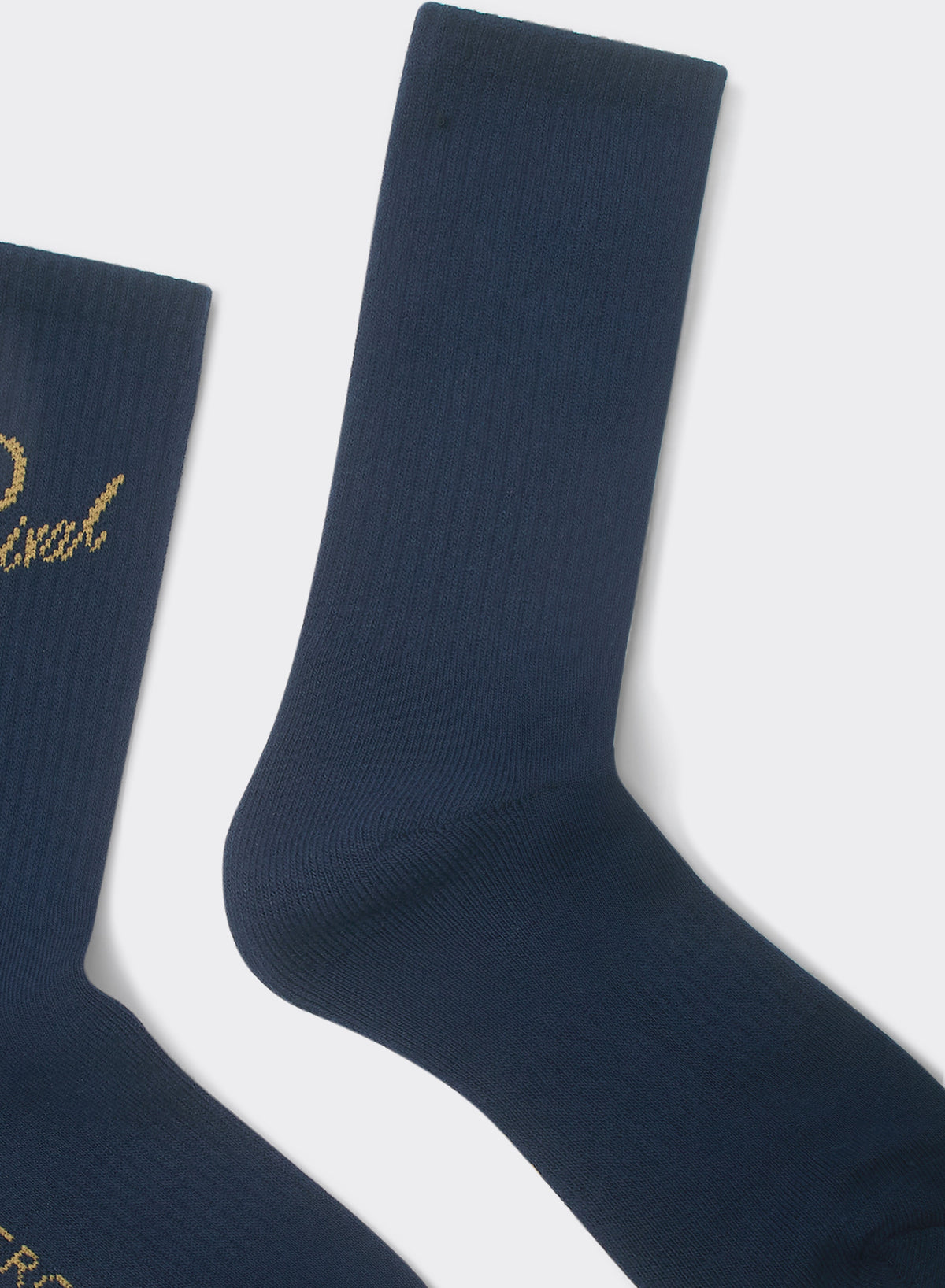 Men's Kingsley Jacquard Socks - Navy | Percival
