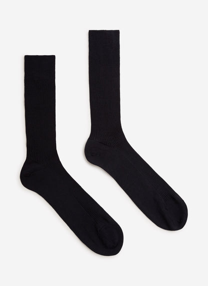 Men's Merino Wool Socks - Navy | Percival