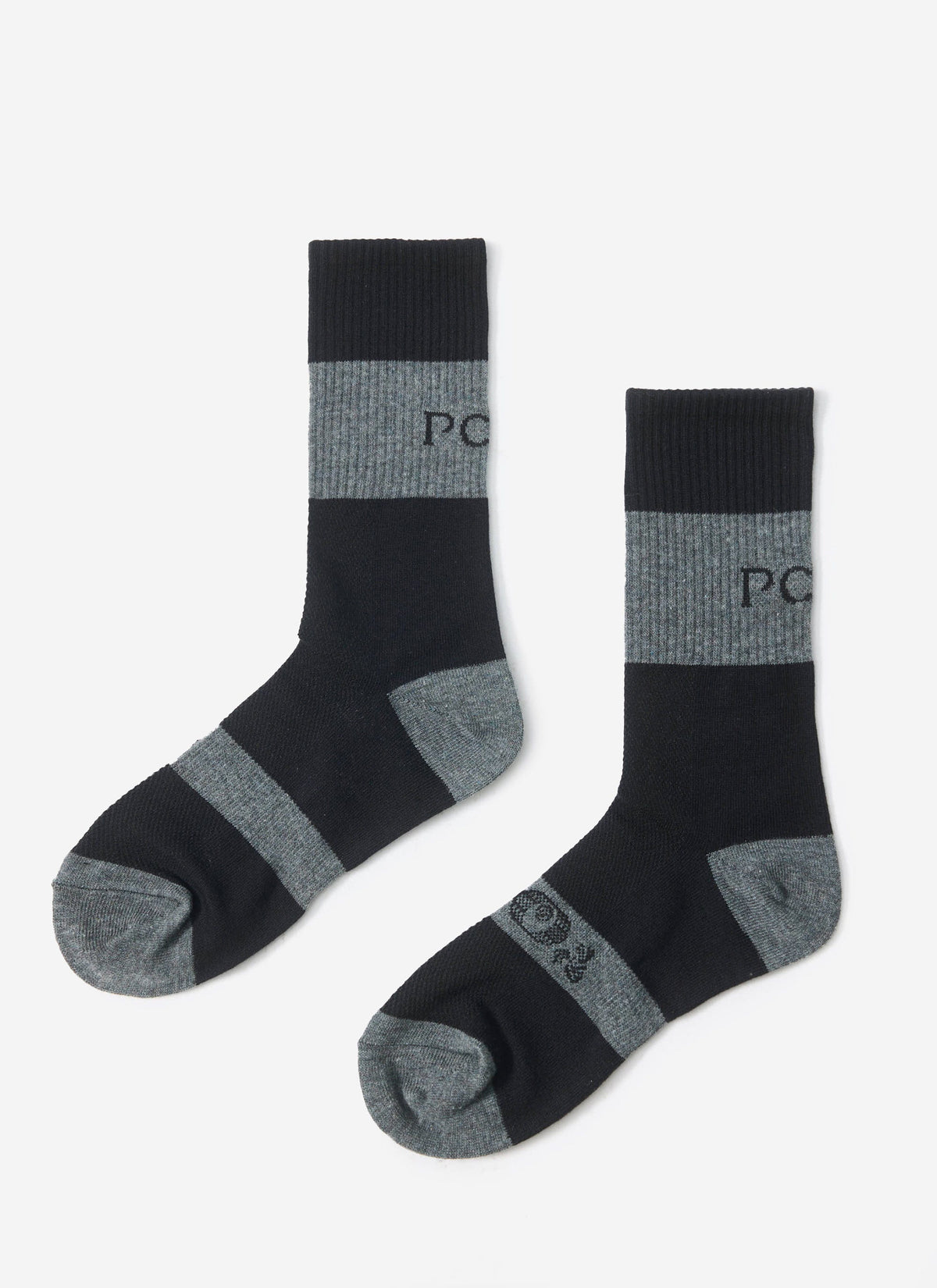 Men's PCVL Performance Socks - Black Cotton Blend | Percival