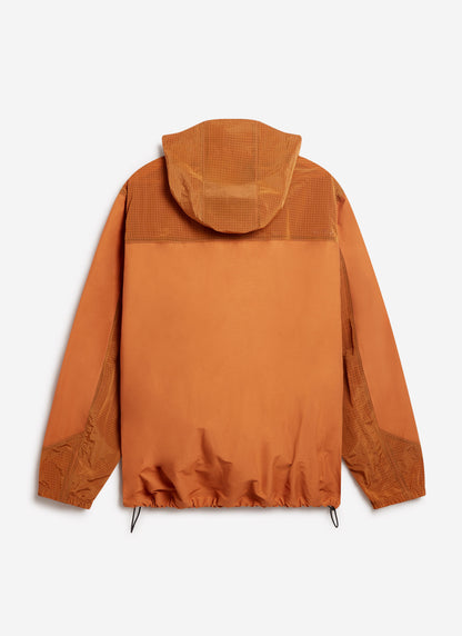 Men's PCVL Zip Through Water Resistant Jacket - Rust | Percival